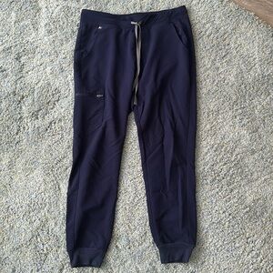 Figs Zamora Jogger Scrub Pants | Navy Blue | M |